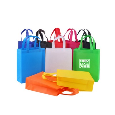 Multicolor Non Woven Tote Bags with Handles