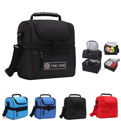 Double Layer Cooler Insulated Bag