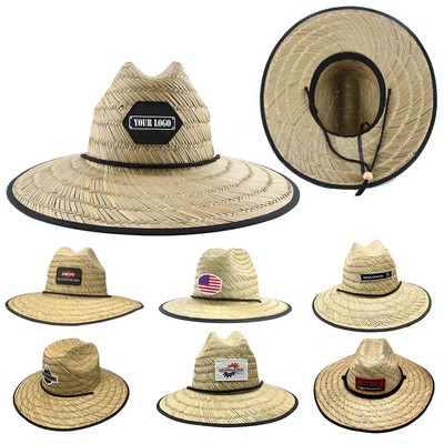 Outdoor Lifeguard Straw Hat