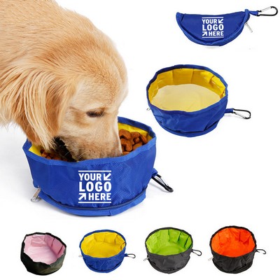 Oxford Waterproof Foldable Pet Bowl