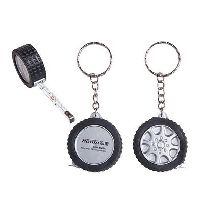 Mini Tape Measure Keychain