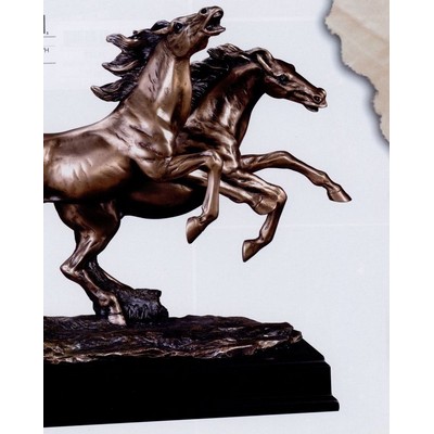 Double Horse Trophy (15 1/2"x13")