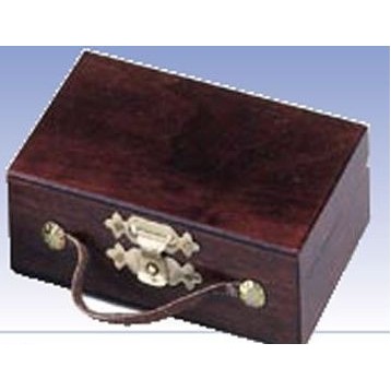 Business Card Holder Wood Box (4 1/2"x3"x1 7/8")