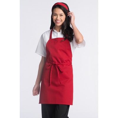 Adjustable Neck Mid Length No-Pocket Apron (Blank)