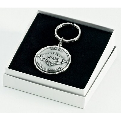 Key Tag (Stamped Setting) w/ Cast Emblem Insert