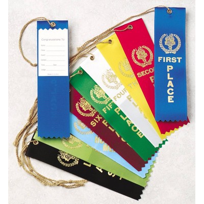 PARTICIPANT - Stock Ribbon - Lt Green - 1-5/8" x 5-1/2"