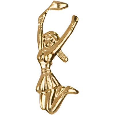 Chenille Insignia Pin - "Cheer Leader"