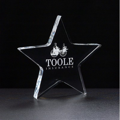 Star Paperweight (5"x4 3/4")