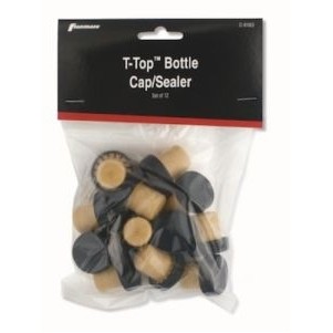 T-Top™ 12 Piece Bottle Stoppers Set on a Card