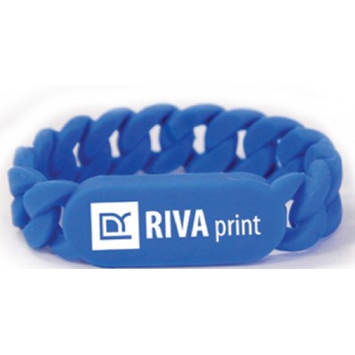 Logo Link ID Wristband (Screen Printed)