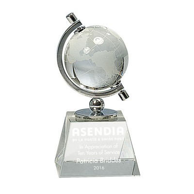 Spinning Crystal Globe Award