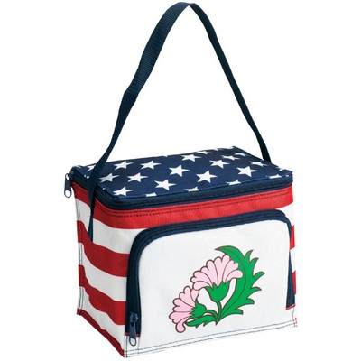 Stars and Stripes 6-Can Cooler