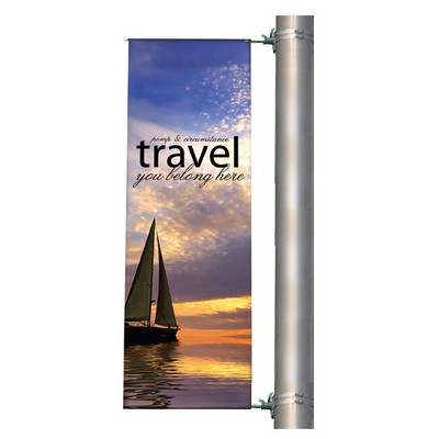 Single Kit Double Sided Boulevard Banner (2'x4' )