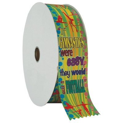 Gym Football Multicolor Ribbon Roll