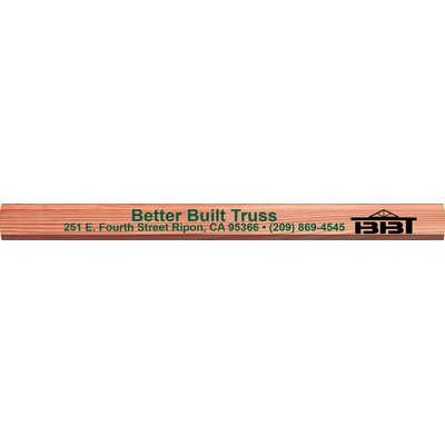 Natural Lacquered Carpenter Pencils