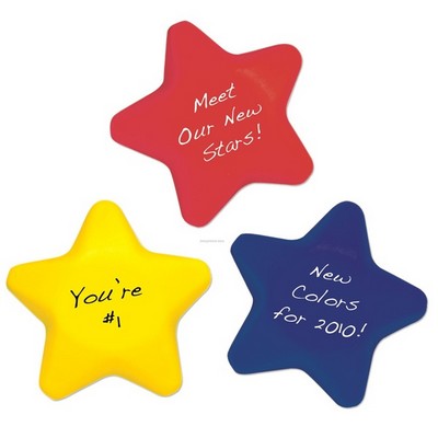 2 1/2" Star Shape Stress Ball