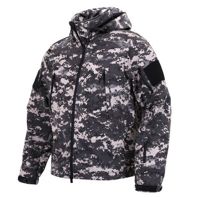 Subdued Urban Digital Camo Special Ops Soft Shell Jacket (2XL)