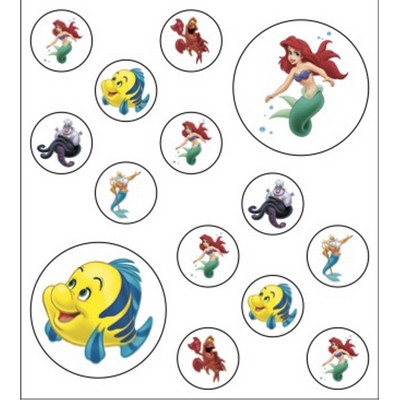 Fingernail Peel & Stick Tattoo Sheets 2.5" x 3" sheet