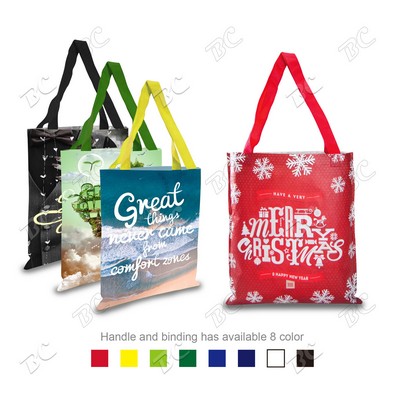 80 GSM PET Non-Woven Sublimated Tote Bag