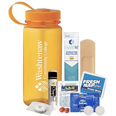 Low Minimum - Hangover Kit with Water Bottle