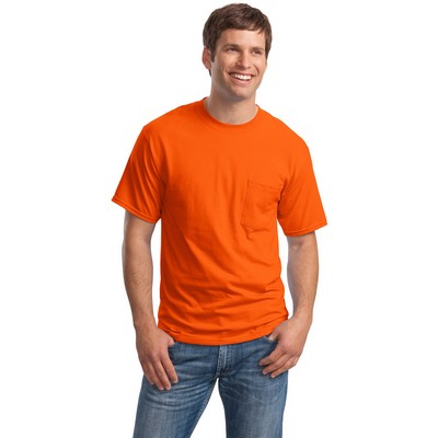 Hanes® Beefy-T® Adult 100% Cotton T-Shirt with Pocket