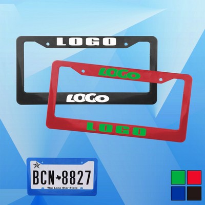 License plate frame