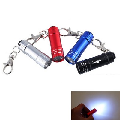 Mini LED Flashlight Keychain