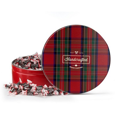 Tartan Plaid Holiday Tin