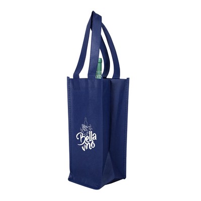 Hospitality Non-Woven Wine Bag (1 Color Imprint)