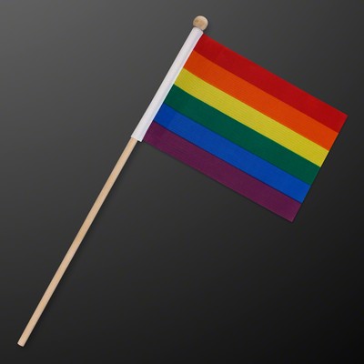 5.5" x 4" Pride Rainbow Flags (NON-LIGHT UP) - BLANK