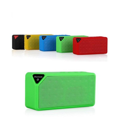 450 mAh Rectangle Wireless Mini Speaker