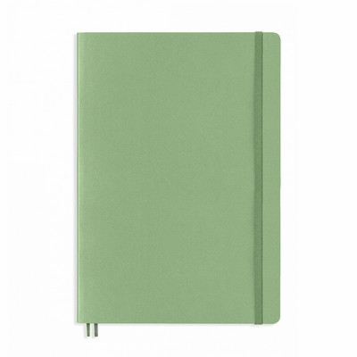 A5 Medium Softcover Notebook - Sage Green, Dotted Pages