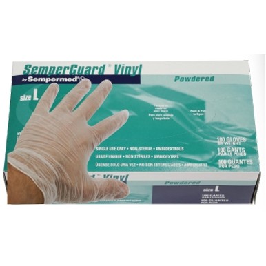 Vinyl Non-Powered Gloves (50 Pair)