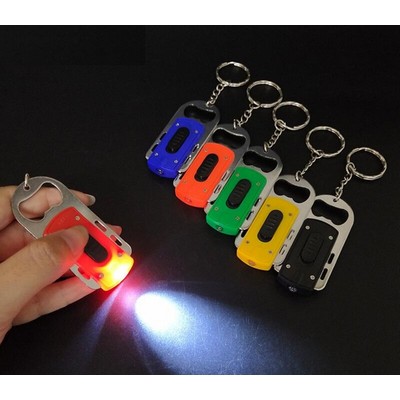 Bottle Opener Light LED Keychain