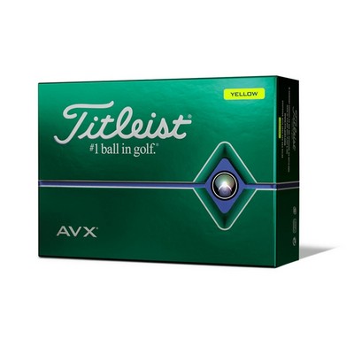 Titleist® AVX Yellow Golf Balls