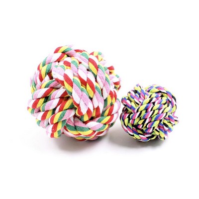 6cm Cotton Rope Ball Dog Chew Toy