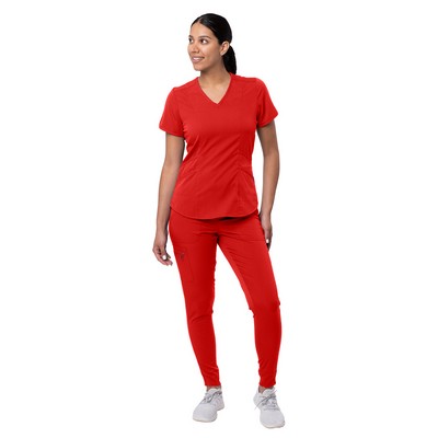 Adar Pro Women's Modern Athletic Jogger Scrub Set