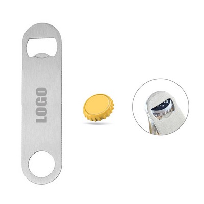 Stainless Steel Bottle Opener Middle Size