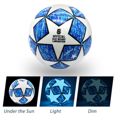 Luminous Glow In Dark Soccer Ball