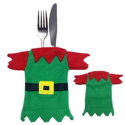 Christmas Clothes Cutlery Cover