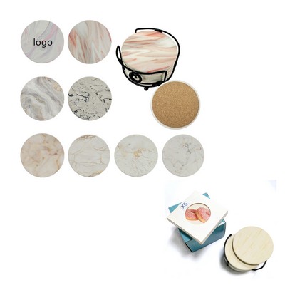 Absorbent Stone Coasters for Drinks