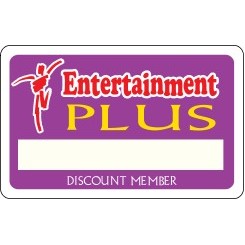 .020" Screen Print Plastic Membership Cards w/Gloss Finish