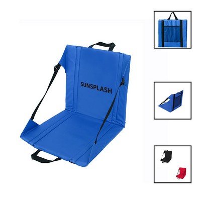 600D Polyester Foldable Stadium Cushion