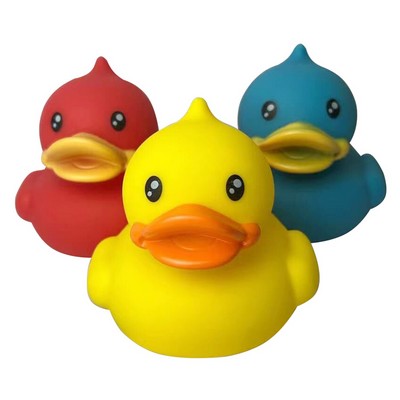 Colorful rubber ducks