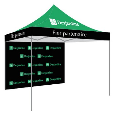 Wall 2-Sided Printing For 10 Ft Pop-Up Tent