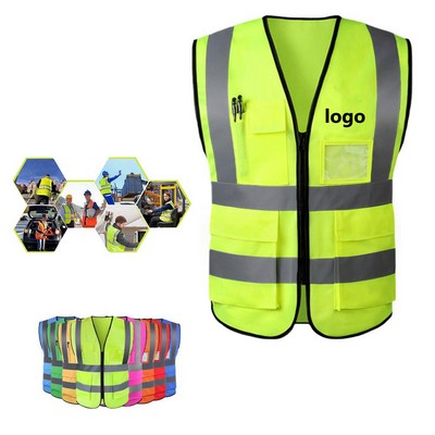 Safety Vest w/Extra Pockets