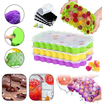 Grid Ice Mold With Removable Ice Tray