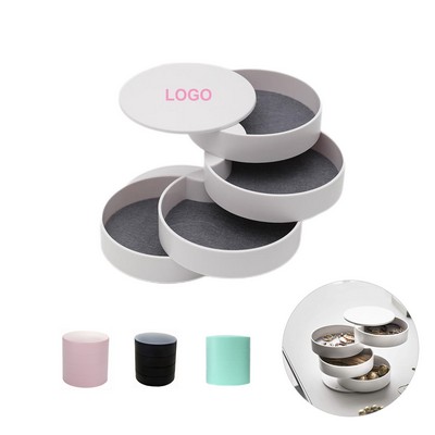 4-Layer Rotatable Jewelry Box (direct import)