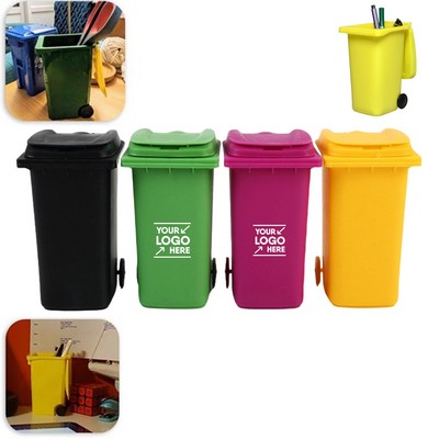 Desk Buddy 2-in-1 Trash Can & Pen/Pencil Holder