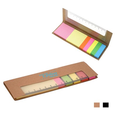 Sticky Note Booklet with Ruler